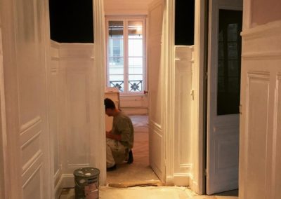 Entrée en travaux