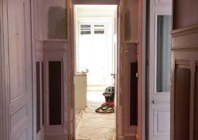 Entrée en travaux